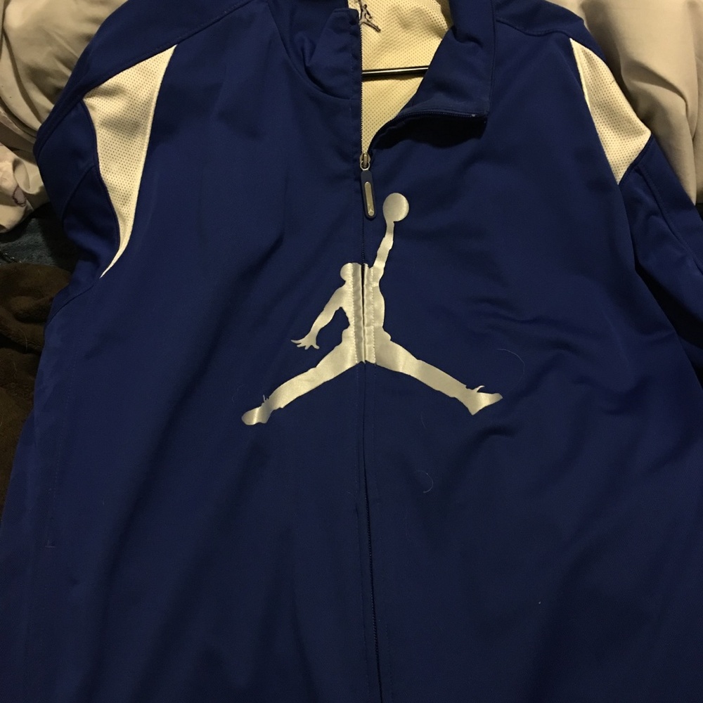 Air Jordan Royal Blue Zip-Up